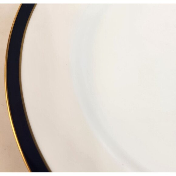 Spode Consul Cobalt Fine Bone China Dinner Plate England Elegant Design Blue/Gol - Picture 3 of 6